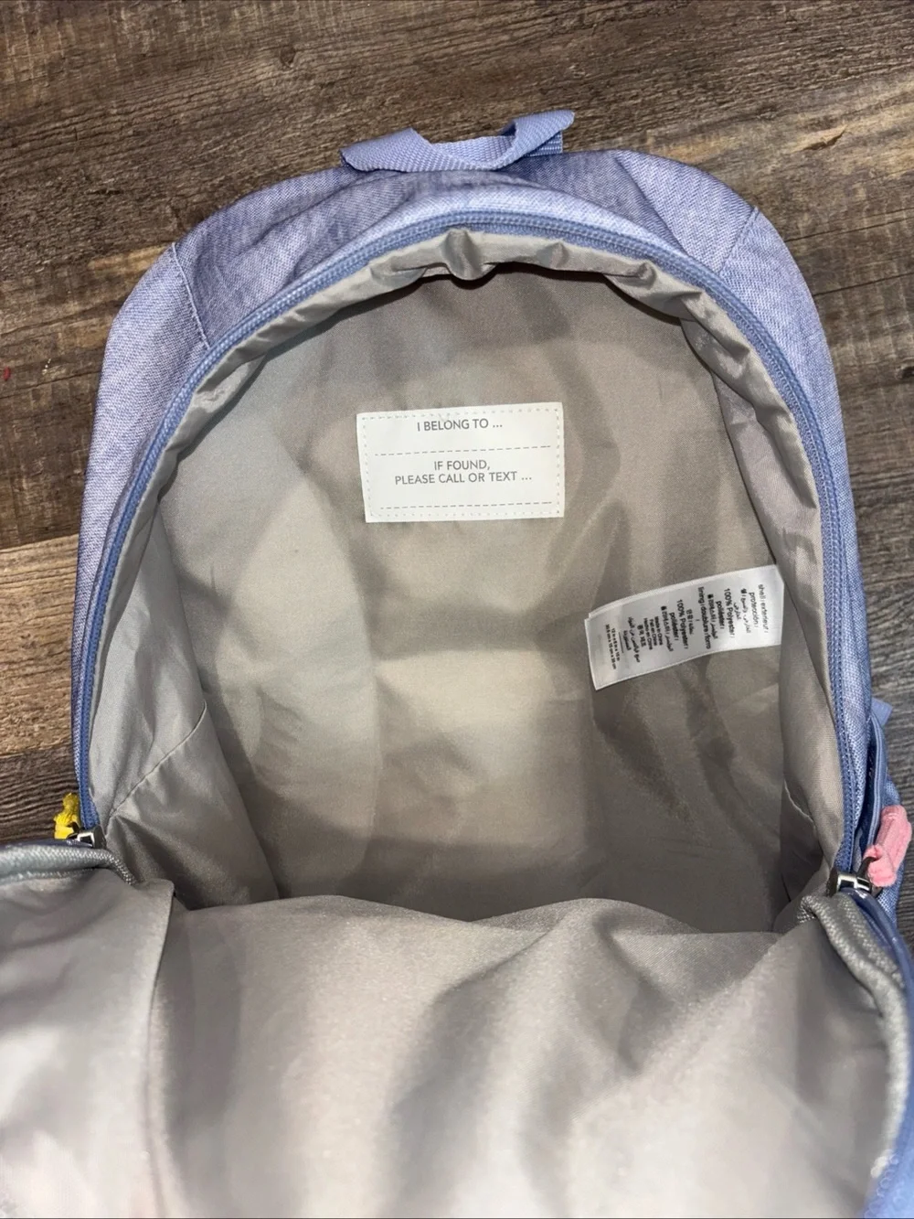 Pottery Barn Kids Mackenzie Rainbow Corduroy Appliqué Backpack